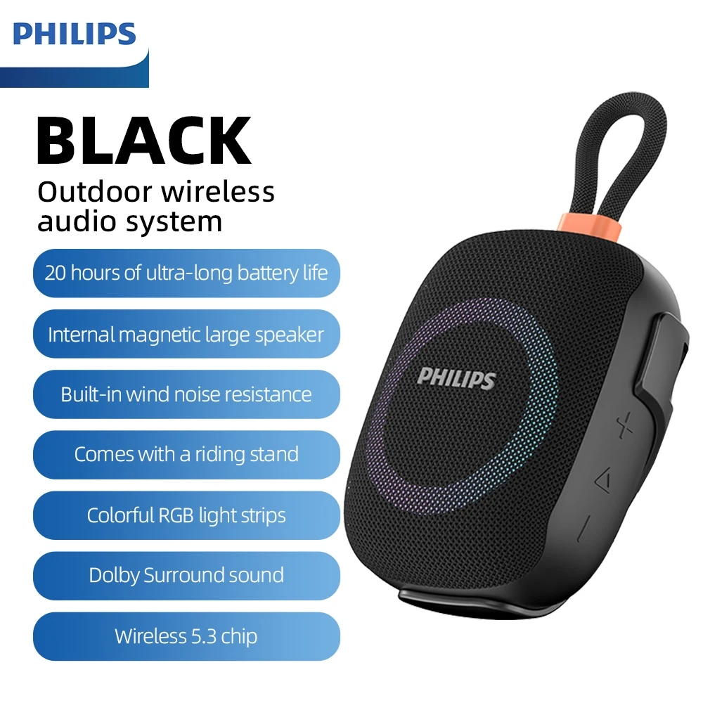 Portable Bluetooth Speaker Waterproof Ipx7 - Altavoz Bluetooth Philips TAS1150/TAS1160, duración de
