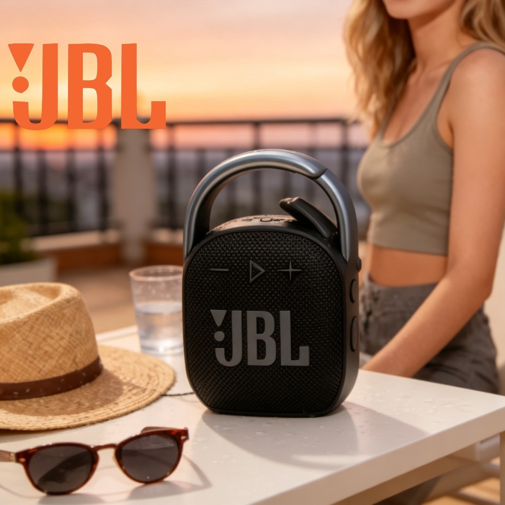 Portable Bluetooth Speaker Waterproof Ipx7 - Altavoz Bluetooth Inalámbrico Portátil JBL CLIP4