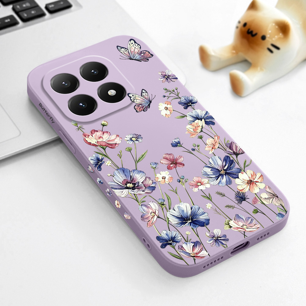 Tablets - Funda de silicona suave Butterfly Hush