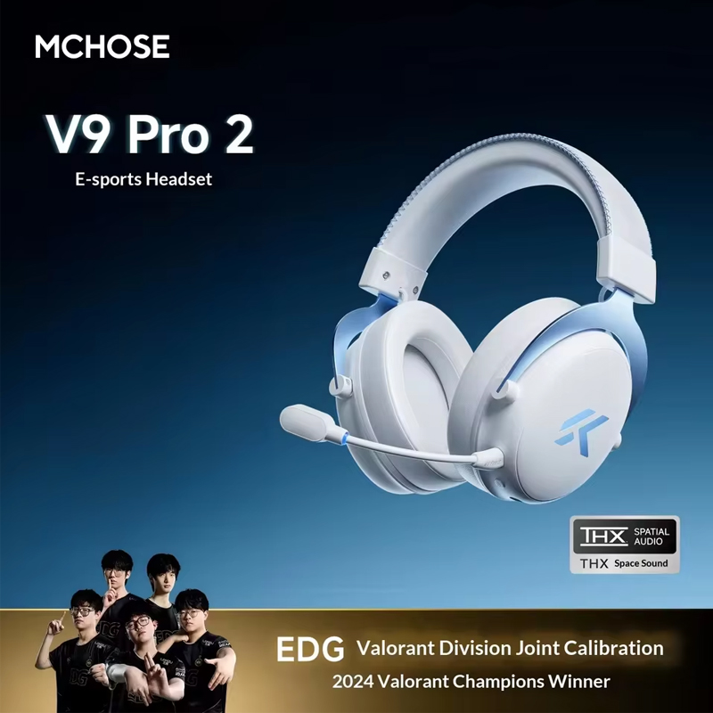 Anc Wireless Over Ear Headphones - Auriculares inalámbricos para videojuegos MCHOSE V9