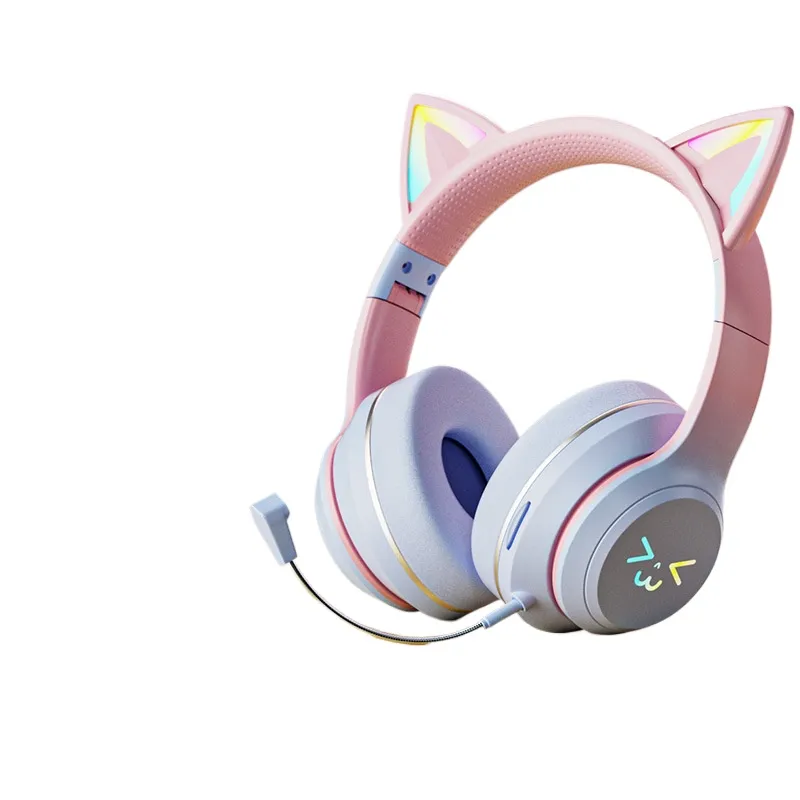 Auriculares inalámbricos con B - Cat Ear Bluetooth Headset Led reseña y precio