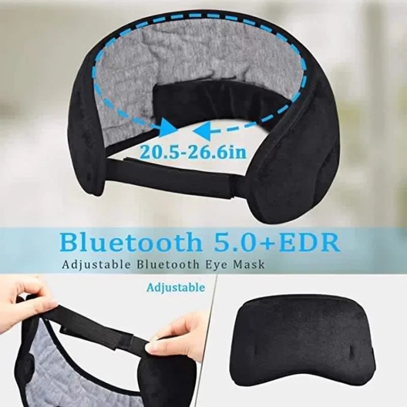 Antifaz 3D con Auriculares Blu - Sleep Mask Headphones Bluetooth reseña y precio