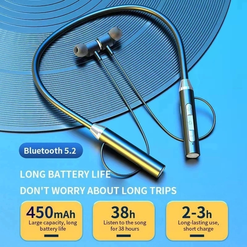 Auriculares inalámbricos con B - Magnetic Neckband Sports Earphones reseña y precio
